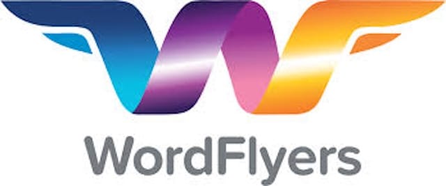 Logotipo de "WordFlyers", alianza estratégica