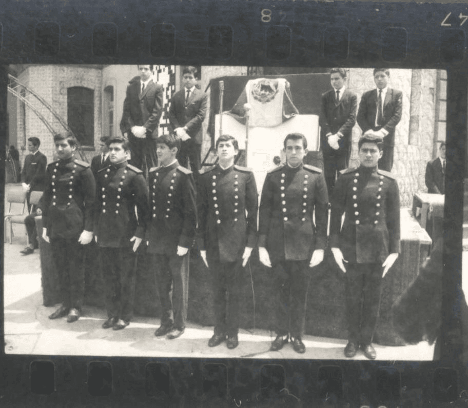 Estudiantes de la Escuela Preparatoria Colegio Francés de la Salle en la Ciudad de México.